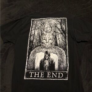 Mortus Viventi Donnie darko Black Graphic Tee